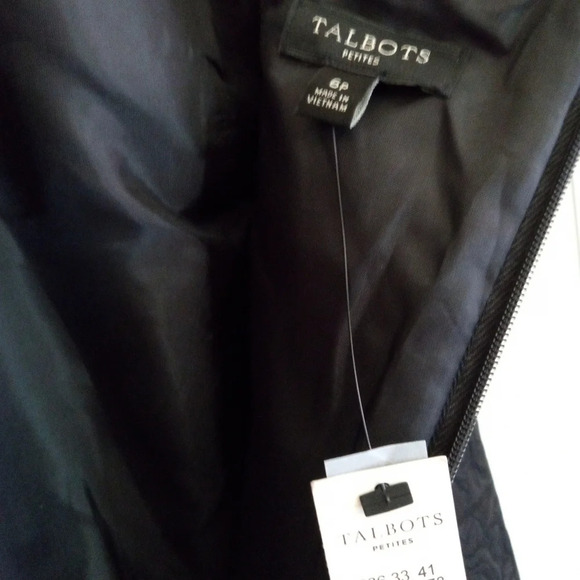 Talbot's petites tapestry sheath dress women's size 6P - Picture 7 of 10